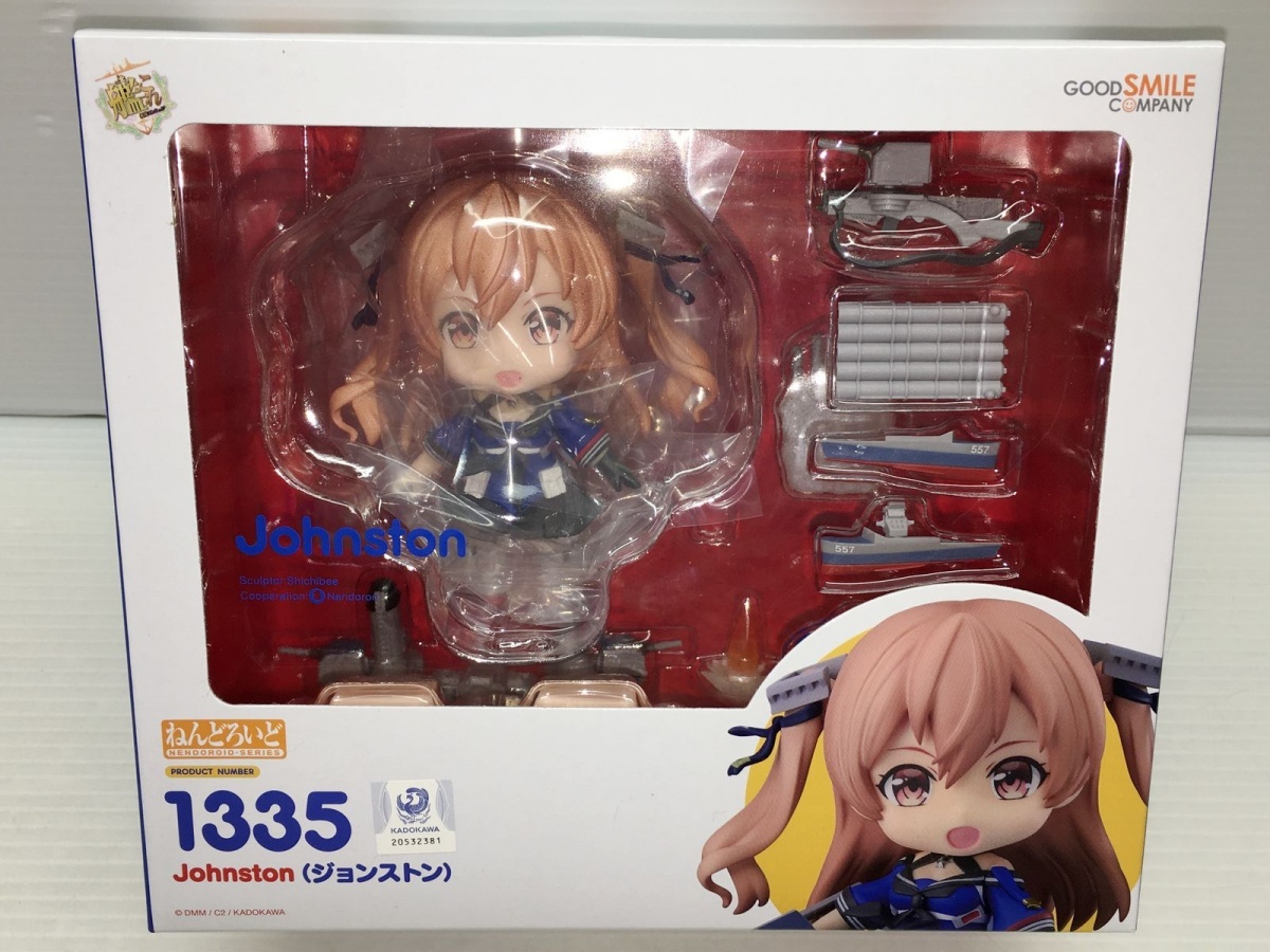 □【同梱A】【未開封】グッドスマイルカンパニー ねんどろいど 1335 Johnston(ジョンストン) 「艦隊これくしょん~艦これ~」 31107934