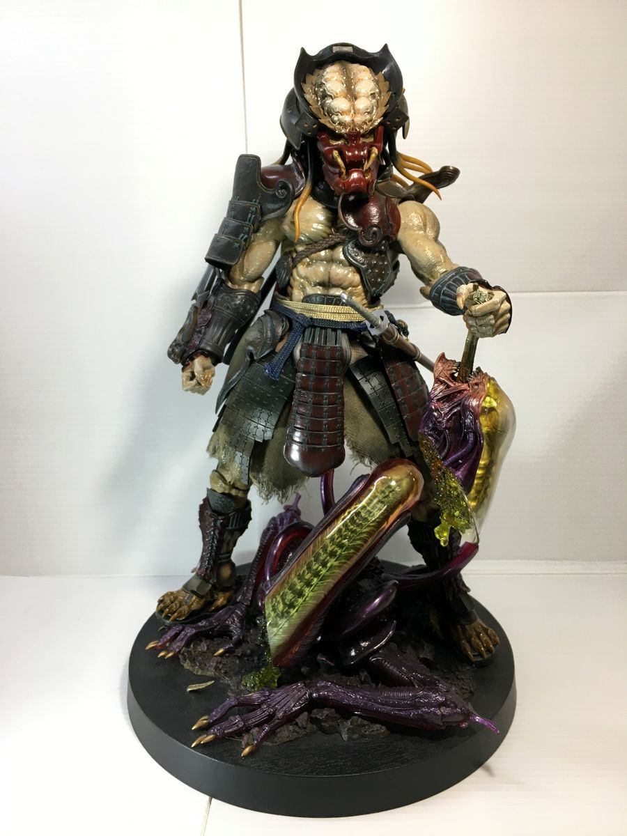 0[ включение в покупку не возможно ][ Junk ] hot игрушки Samurai Predator бамбук ...×. дерево . 2 1/6 шкала отсутствует * повреждение есть текущее состояние товар 2400031184638