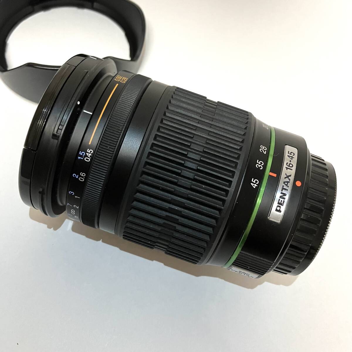 【美品】 PENTAX ペンタックス smc PENTAX-DA 16-45mm F4 ED AL フード付きの画像4