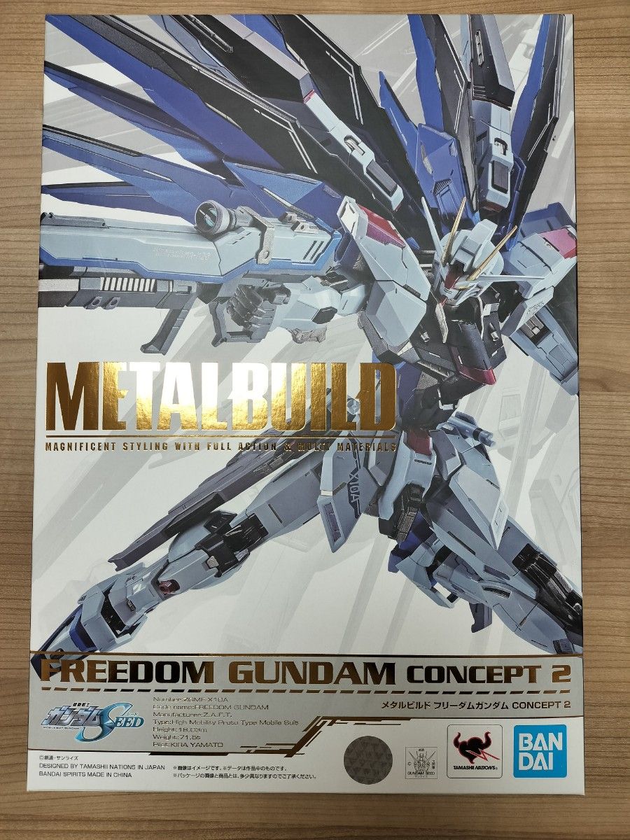 【新品・未開封】METAL BUILD フリーダムガンダム CONCEPT 2　機動戦士ガンダムSEED　SEEDFREEDOM