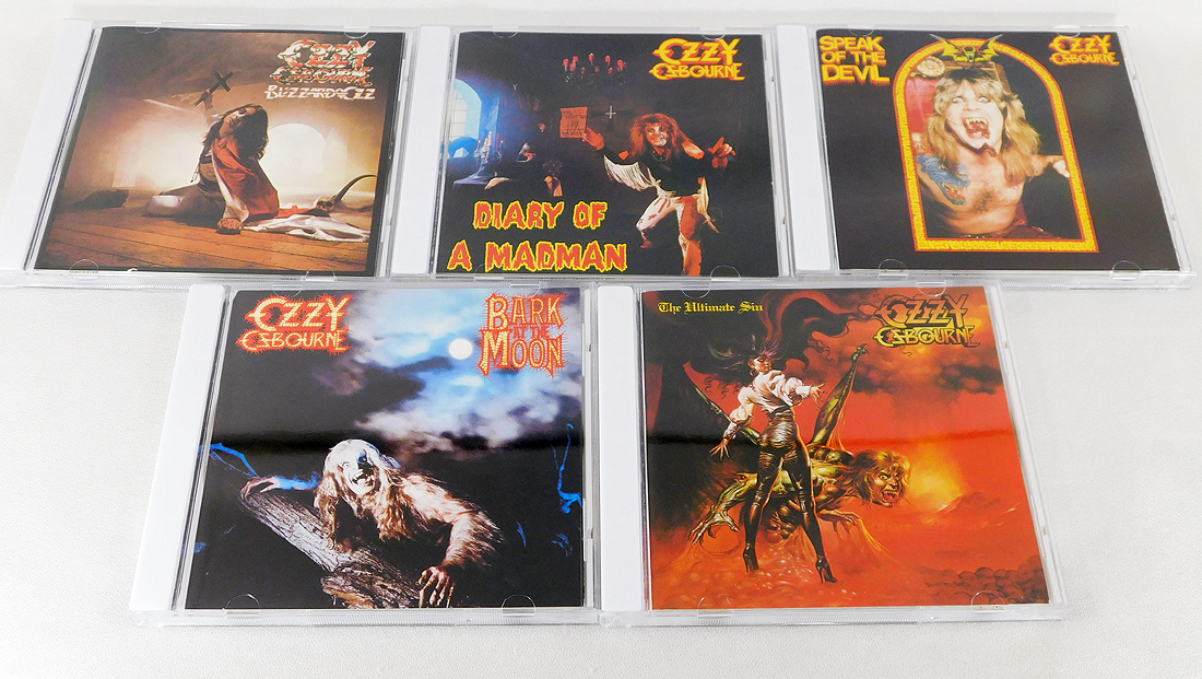 オジー・オズボーン/ブラック・サバス 国内盤[CD]アルバム 計10枚セット/悪魔の囁き/月に吠える/罪と罰/Ozzy Osbourne/Black Sabbathの画像2