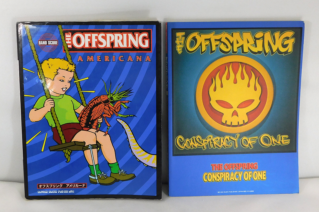 THE OFFSPRING off springs [ Band Score ]2 шт. комплект /CONSPIRACY OF ONE/AMERICANA America -na/PRETTY FLY сбор / off sp