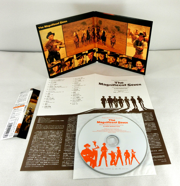 CD「荒野の七人 THE MAGNIFICENT SEVEN」オリジナル・サウンドトラック / エルマー・バーンスタイン 紙ジャケット仕様の画像3