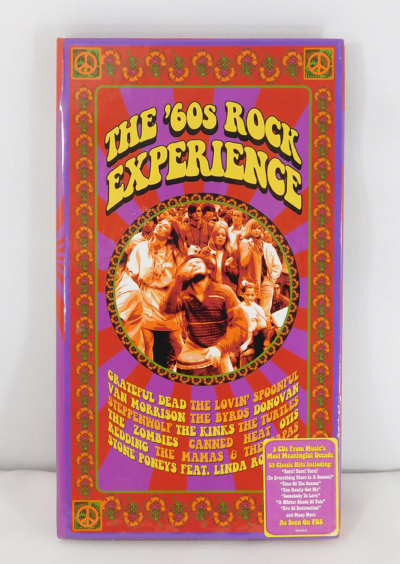 輸入盤 3CD「VA/The 60's Rock Experience」D3K-36184/60年代洋楽コンピ/GRATEFUL DEAD/THE BYRDS/ZOMBIES/KINKS/Donovan/Monkees/破損有の画像1