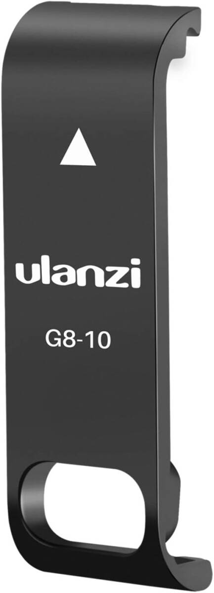 黒・GoPro8 バッテリーフタ ULANZI バッテリーカバー GoPro Hero 8用 Type-c充電口 電池蓋代替品 軽の画像1