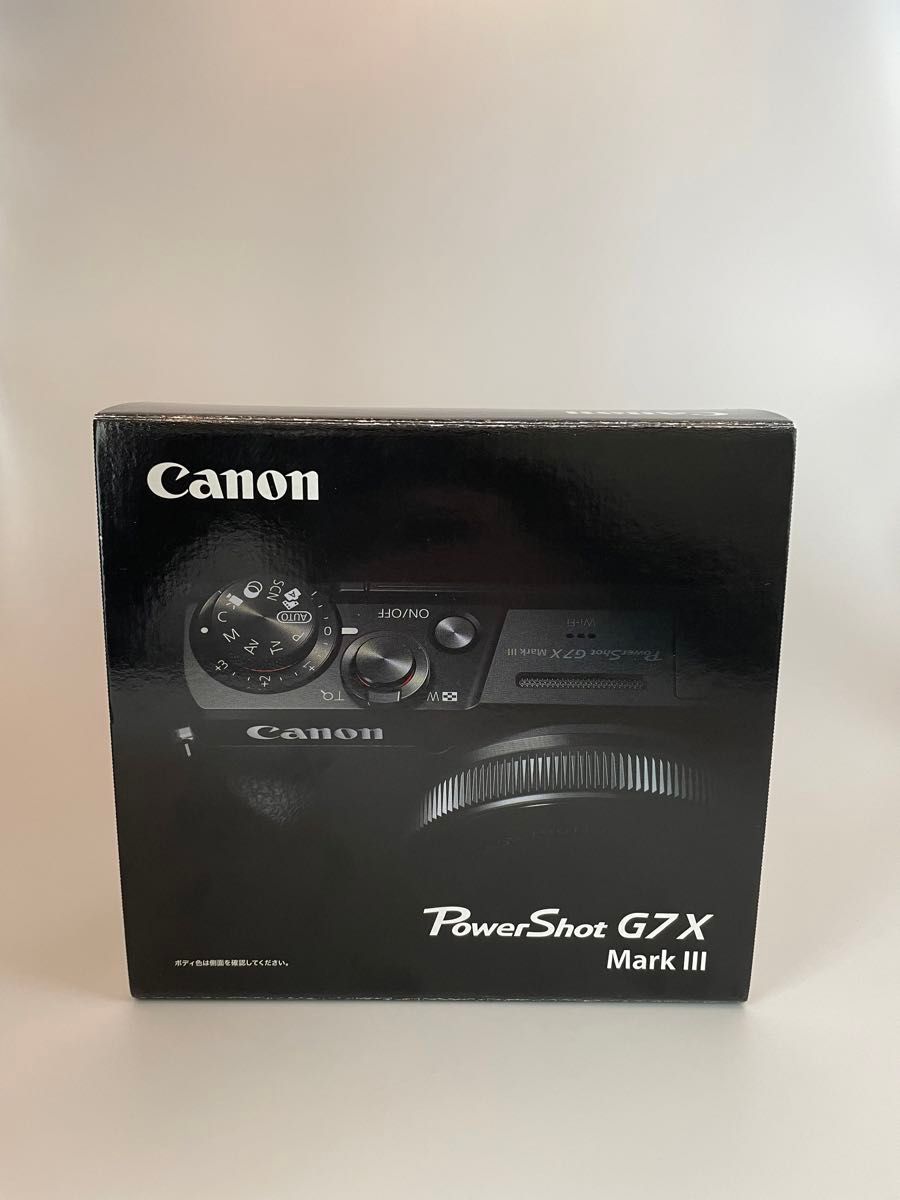 キャノン　パワーショット　ブラック　Canon PowerShot G7 X Mark III 