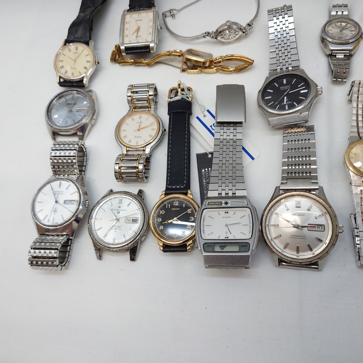 【1円～】 セイコー おまとめ まとめ メンズ レディース 腕時計 時計 SS 22本セット セット の画像2