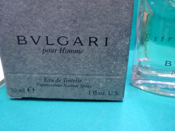  не использовался * BVLGARY бассейн Homme eks tray mo-doto трещина 30ml*