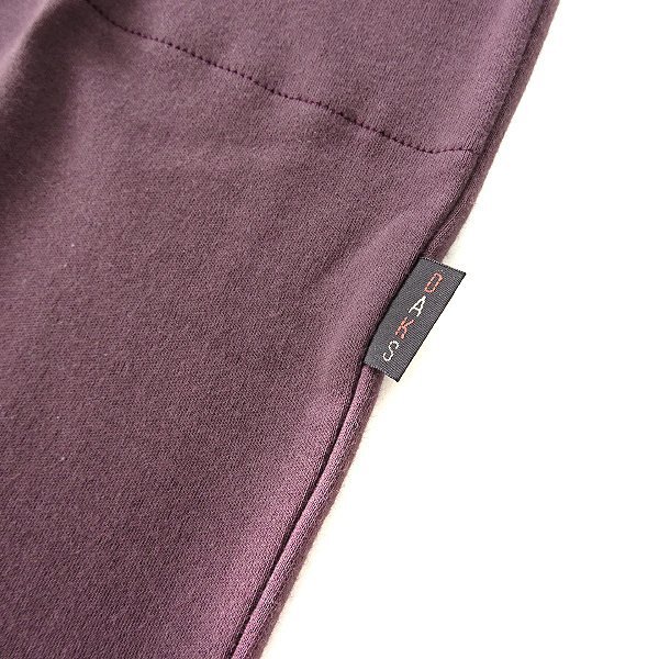  новый товар Dux сделано в Японии супер длина хлопок гладкий джерси - легкий брюки L бордо [P31883] DAKS LONDON мужской брюки стрейч 