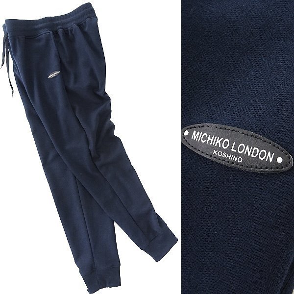  новый товар Michiko London тренировочный джерси - брюки-джоггеры M темно-синий [ML9W-P353_NA] мужской легкий брюки Jog спорт 