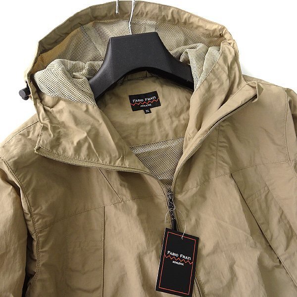  new goods fabio fla-ti nylon mountain parka L beige [AW21-6870_5] FABIO FRATI ATHLETIC blouson autumn spring men's 