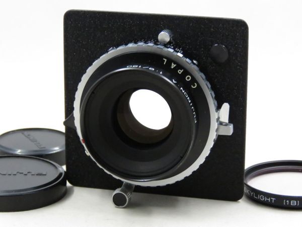 22018Y1 級美観 FUJI FUJINON A 180mm F9 フィルター ボード付き 22018Y1 級美観 FUJI FUJINON A 180mm F9 フィルター ボード付き