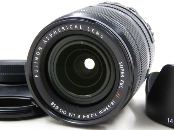 [22139V1]★超極上美品★FUJIFILM XF 18-55mm F2.8-4 R LM OIS フード付き_専門店より限定入荷しました！！