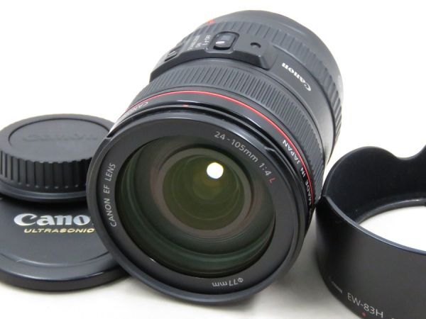 [22156Z5]★新品級★CANON EF 24-105mm F4 L IS USM フード付き_専門店より限定入荷しました！！