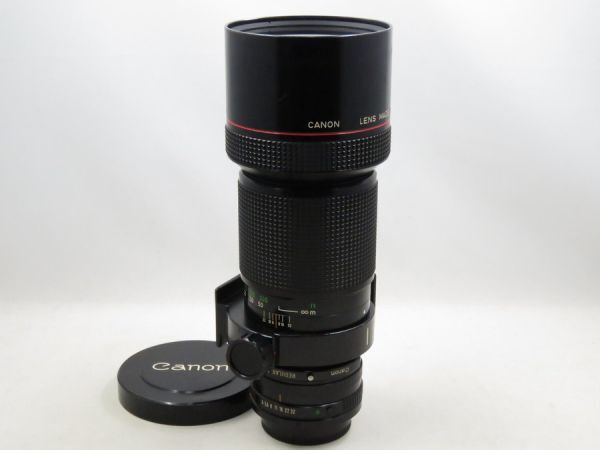 22157Y6 完動品 CANON NEW FD 300mm F4 L 三脚座付き(キヤノン 22157Y6 完動品 CANON NEW FD 300mm F4 L 三脚座付き(キヤノン