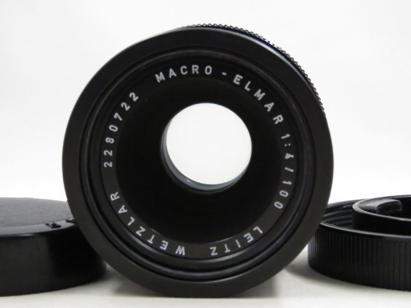 [22159V2]★新品級美観★LEICA MACRO-ELMAR 100mm F4 BELLOWS用の画像1