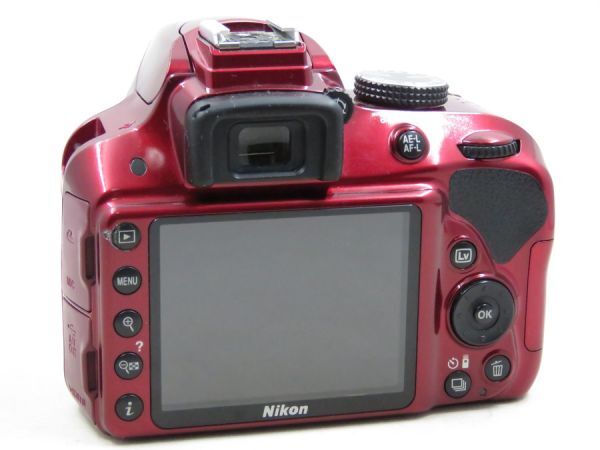 [21645S5]★緊急大特価★NIKON D3300 ボディ + 55-200mm VR レンズ キットの画像5