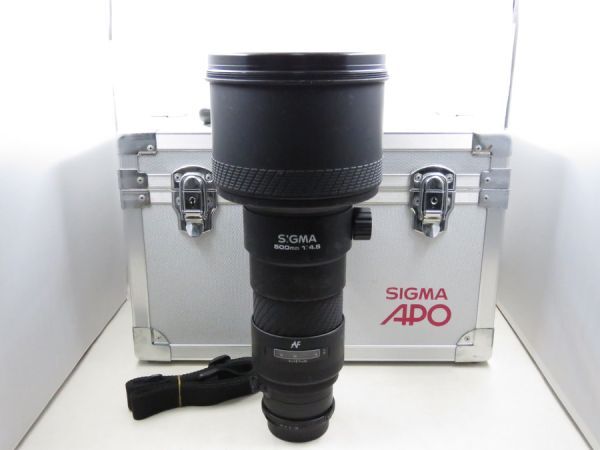 [22235OM]★完動品★SIGMA APO AF 500mm F4.5 Nikon ケース付き_完動品です！!