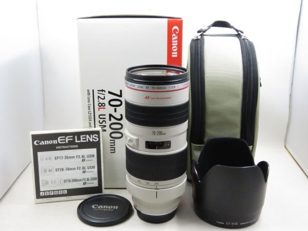 [22286W5]★超極上美品★CANON EF 70-200mm F2.8 L USM 元箱付きの画像1