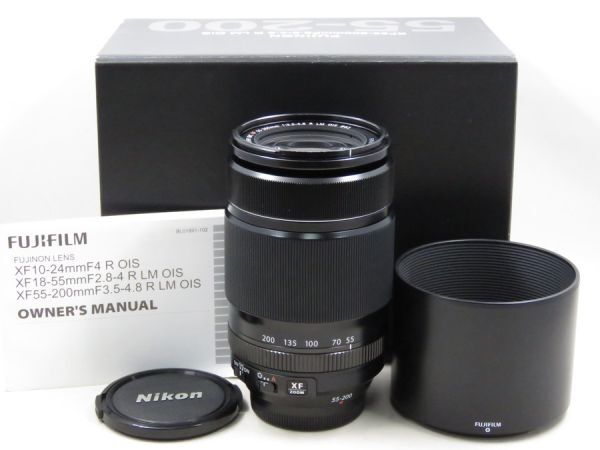 [22328R1]★極上美品★FUJIFILM XF 55-200mm F3.5-4.8 R LM OIS 元箱付き