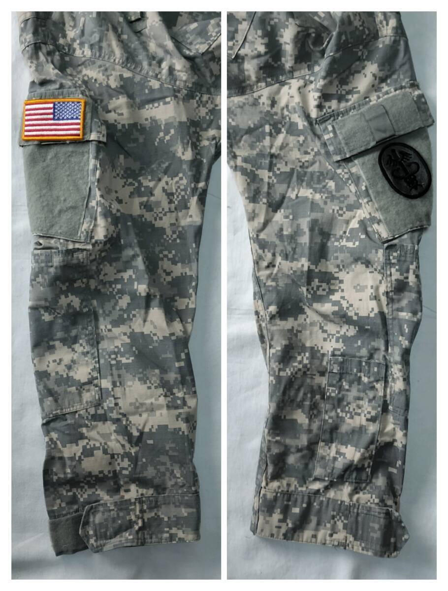 2005年製 アメリカ軍 ACU デジタルカモコンバットジャケット ミリタリージャケット ヴィンテージ U.S.ARMY LARGE-REGULAR 部隊章付き 希少の画像7
