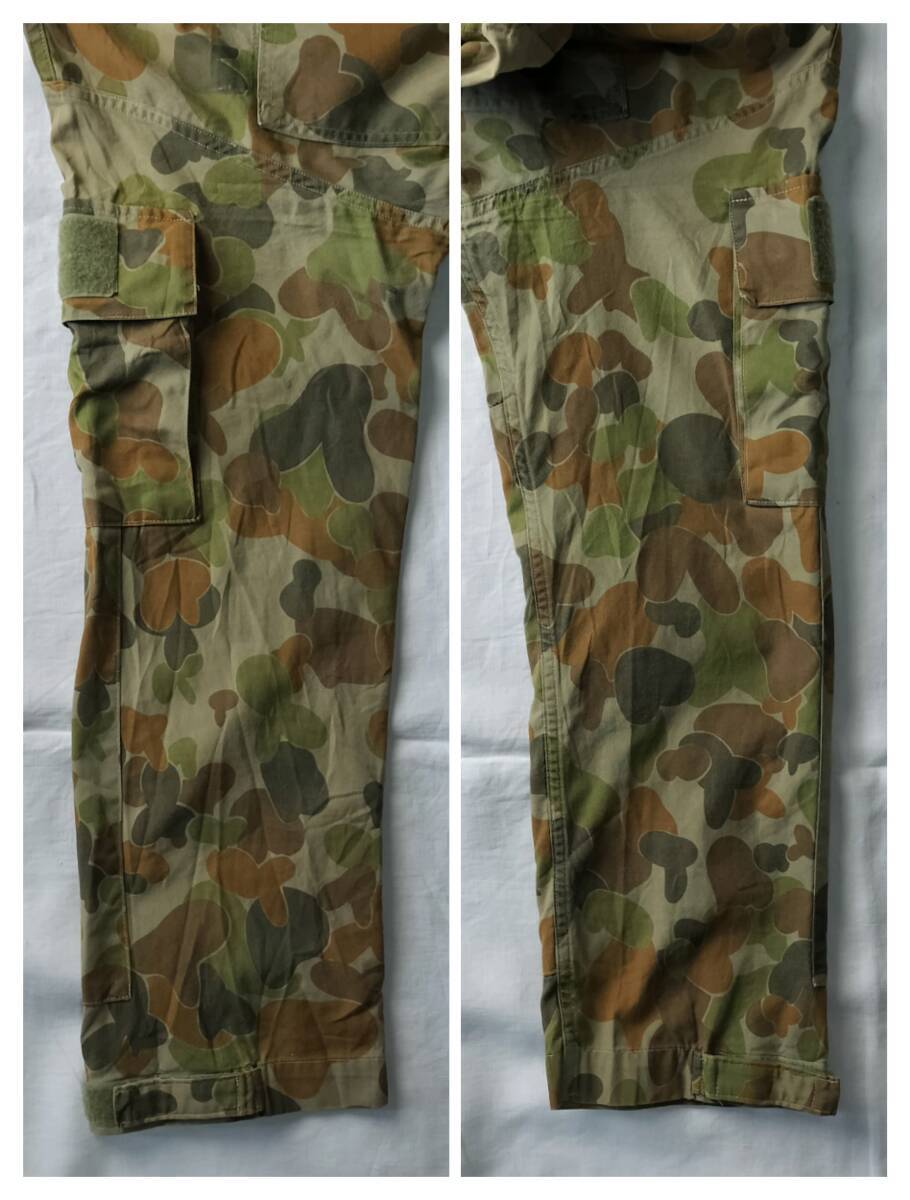 1990's オーストラリア軍 迷彩ミリタリーシャツ コンバットジャケット ヴィンテージ ダックハンターカモ AUSTRALIAN ARMY 希少の画像7