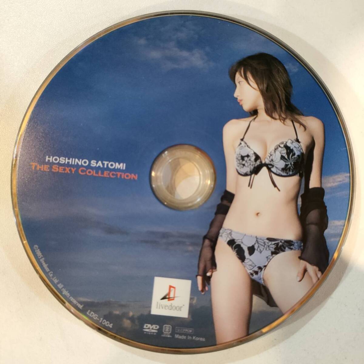 discのみ 廃盤 IV 星野智満 『THE SEXY COLLECTION』 Livedoor DVD 過激 セル 中古 アイドル グラビア 着エロ ランジェリー 下着の画像1