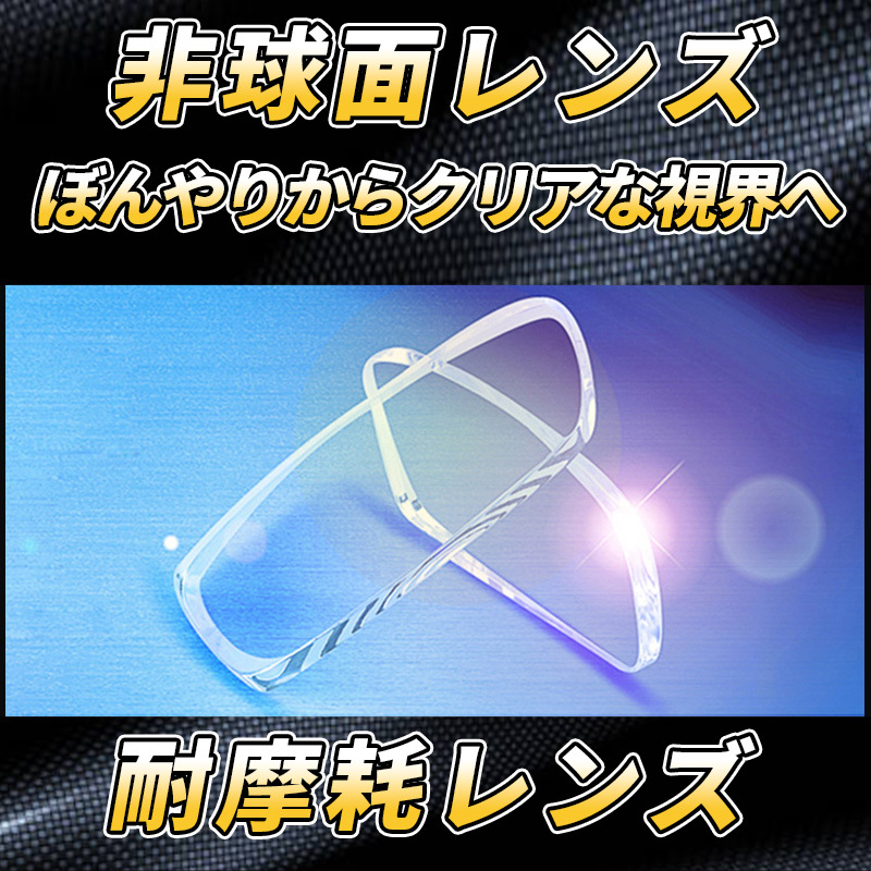 老眼鏡 +2.0 おしゃれ シニアグラス ブルーライトカット ハーフリム ガンメタ 黒 ブラック メタルフレーム メンズ レディース ハズキルーペの画像5