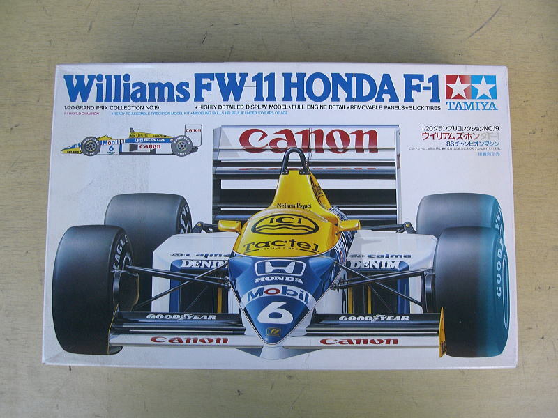 1/20 タミヤ ウィリアムズ ホンダ F1 '86 チャンピオンマシンの画像1