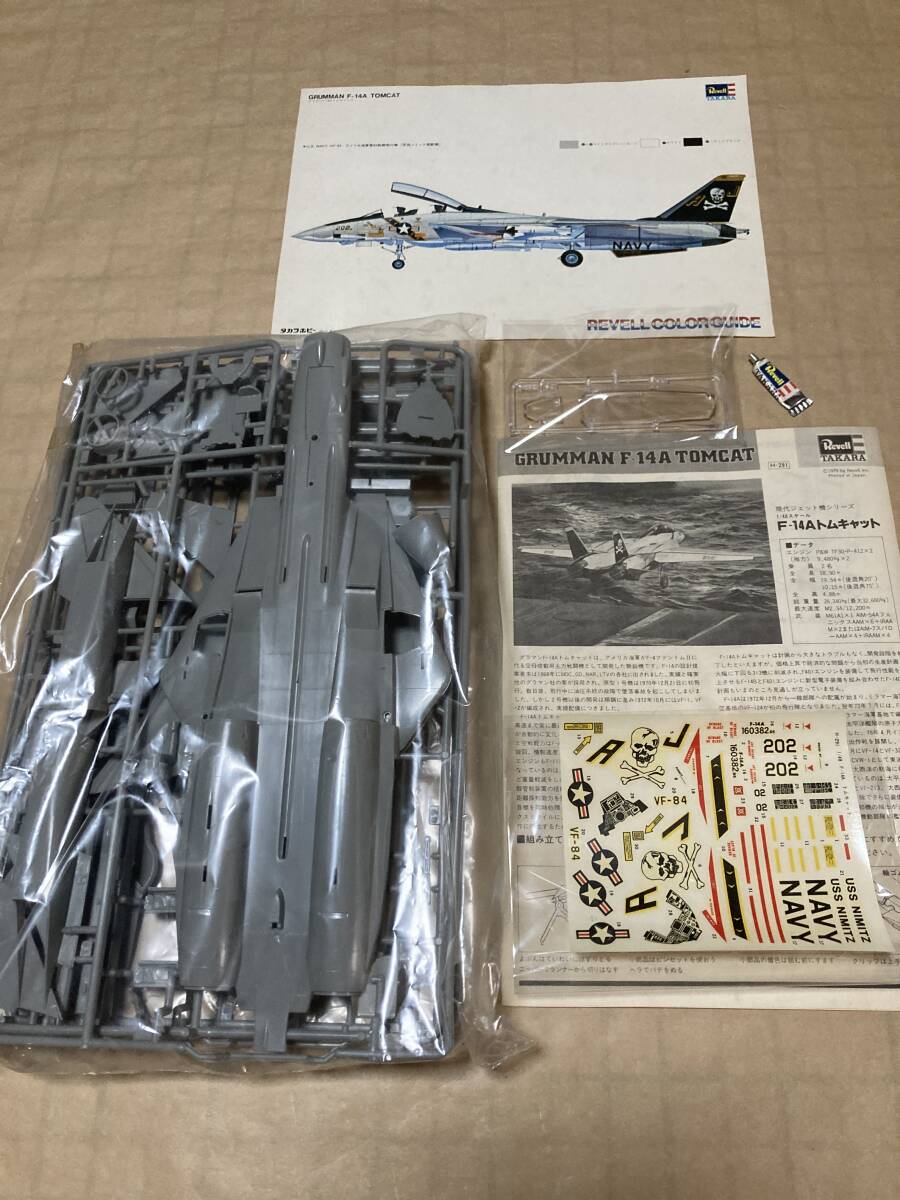 送料無料　レベル タカラ 1/48 グラマン F-14A トムキャット_画像3