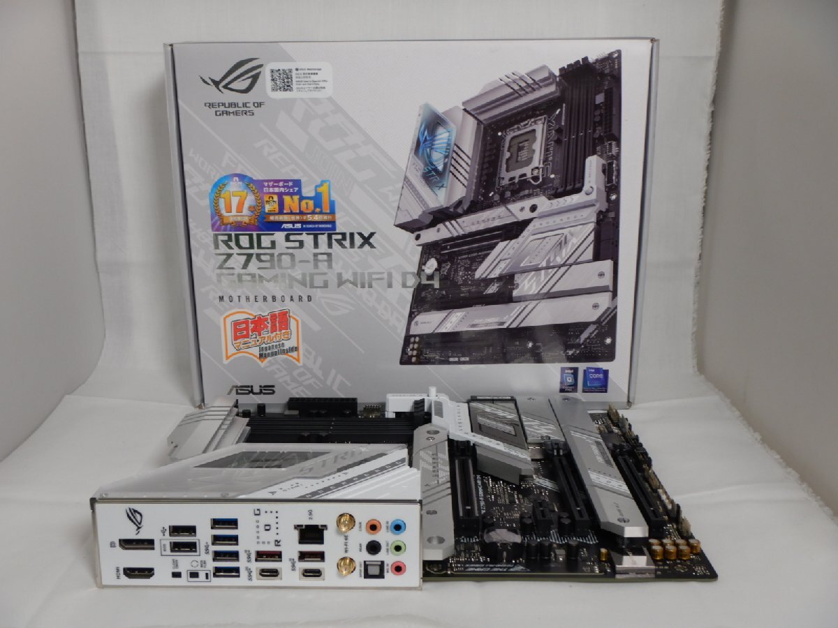 【サイコム】 ASUS ROG STRIX Z790-A GAMING WIFI D4 (ATX/LGA1700) @Used@ u0430C_画像1