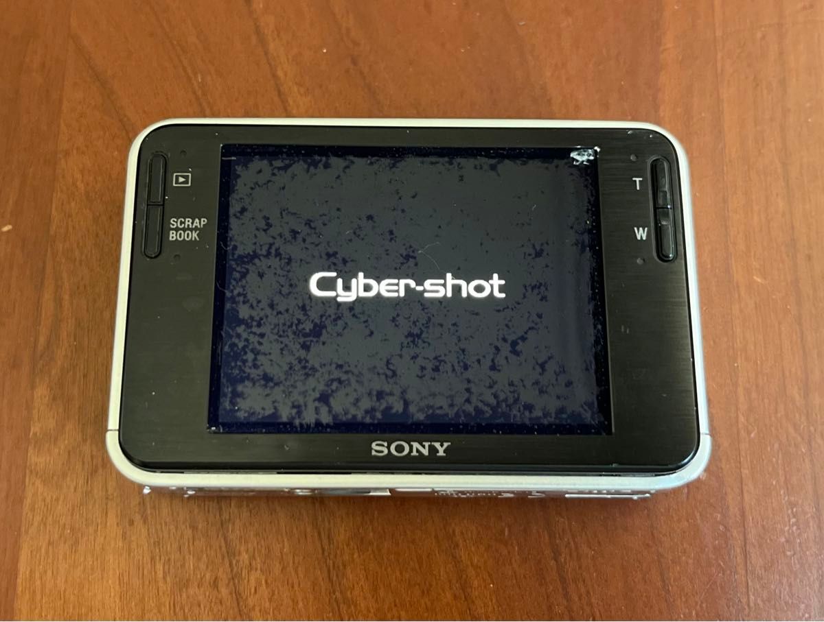 Sony Cybershot DSC-T2 8MP ソニー コンパクトデジタルカメラ ブラック 純正バッテリー+充電器付属 可動品