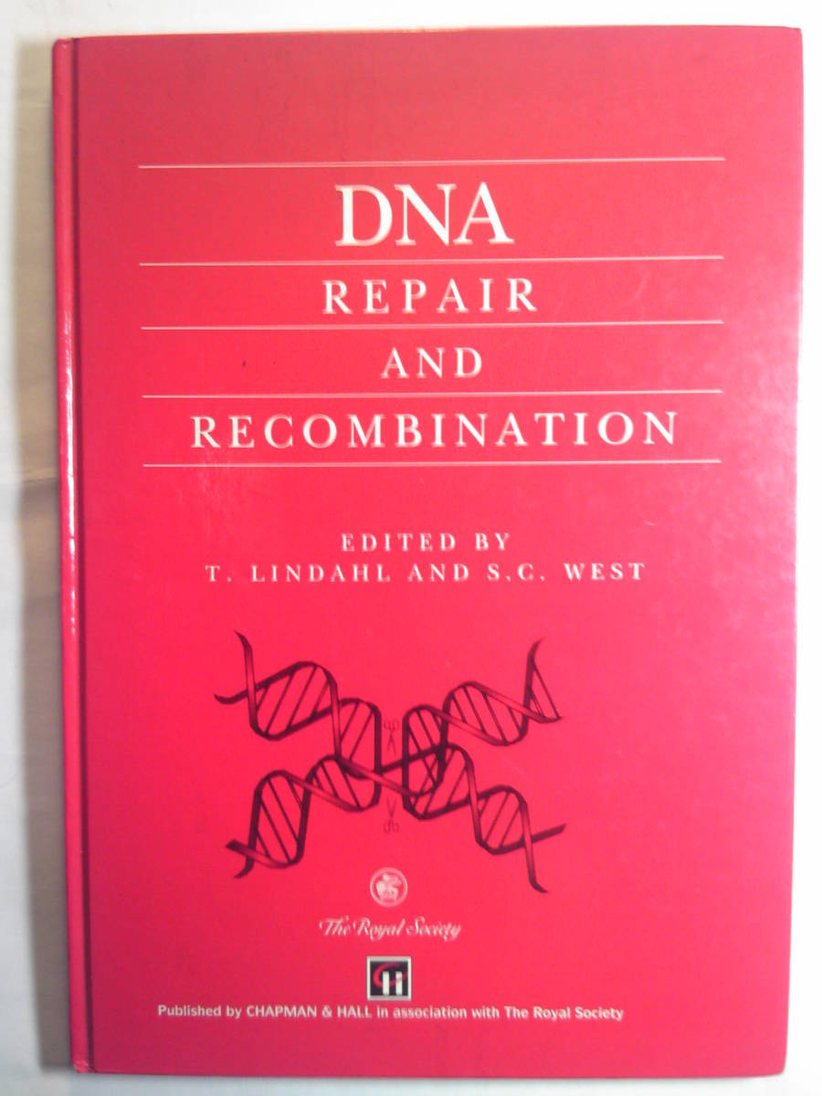 英語/論文集「DNA:Repair and RecombinationDNA:修復と組み換え」T.Lindahl 他編 The Royal Society_画像1