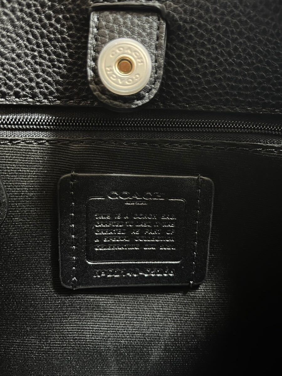 コーチ COACH アウトレット レディース バッグ ハンドバッグ ラクラク開閉 2WAYバッグ C5268 IMBLKブラックの画像9