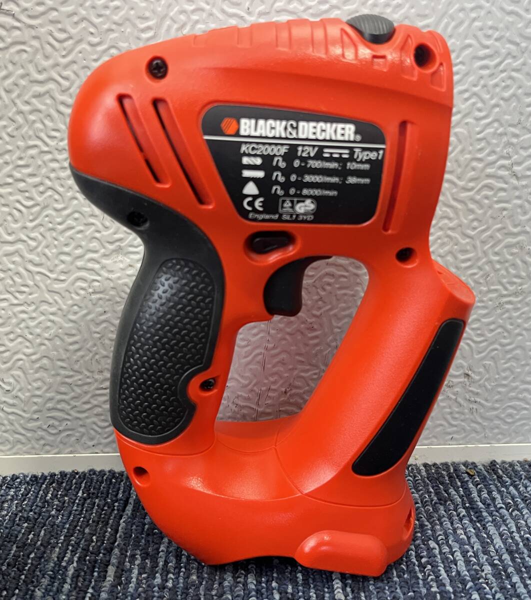 【美品/特典あり】BLACK&DECKER KC2000F12Vバッテリー 充電器 ケース付き 2167_画像4