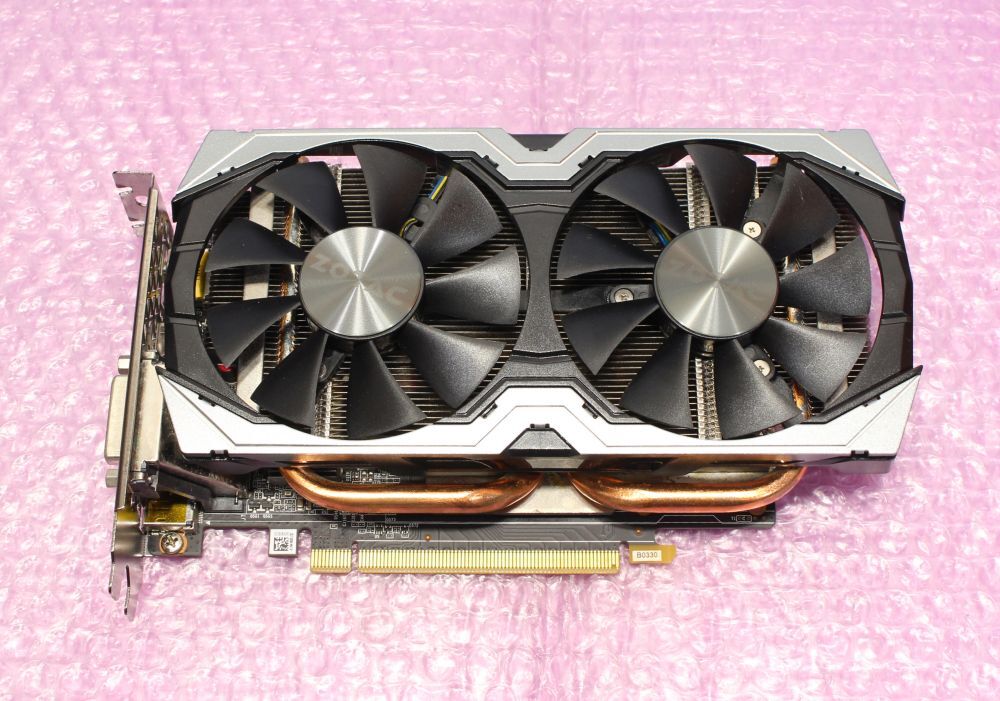 ZOTAC GeForce GTX 1060 AMP! Edition 6GB GDDR5 192Bit DVI/HDMI/DPx3の画像4