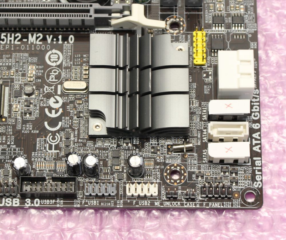 ECS B75H2-M2 ( Intel B75/LGA1155 ) MicroATX 難ありの画像5
