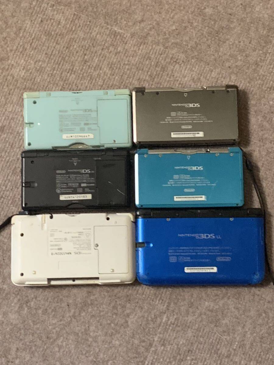 【ジャンク】ニンテンドー3DS LL、DS LITE 、初代DSなど 6台セット 動作未確認 Nintendo_画像2