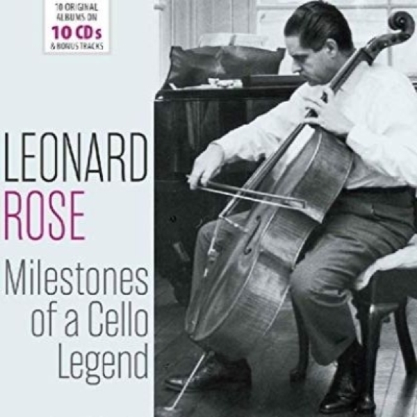 レナード・ローズ名演集,10CD,Milestones of a Cello Legendの画像1