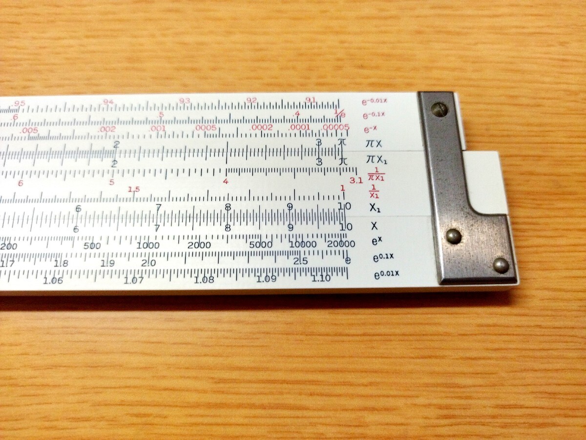 計算尺 昭和レトロ SUN HEMMI ヘンミ 計算尺 Bamboo Slide Rule No.260 機械技術用_画像5