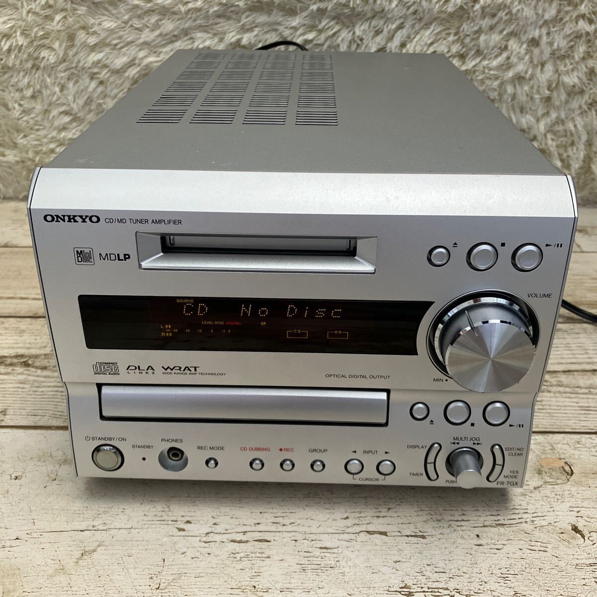 ONKYO アンプ FR-7GX ジャンクの画像1