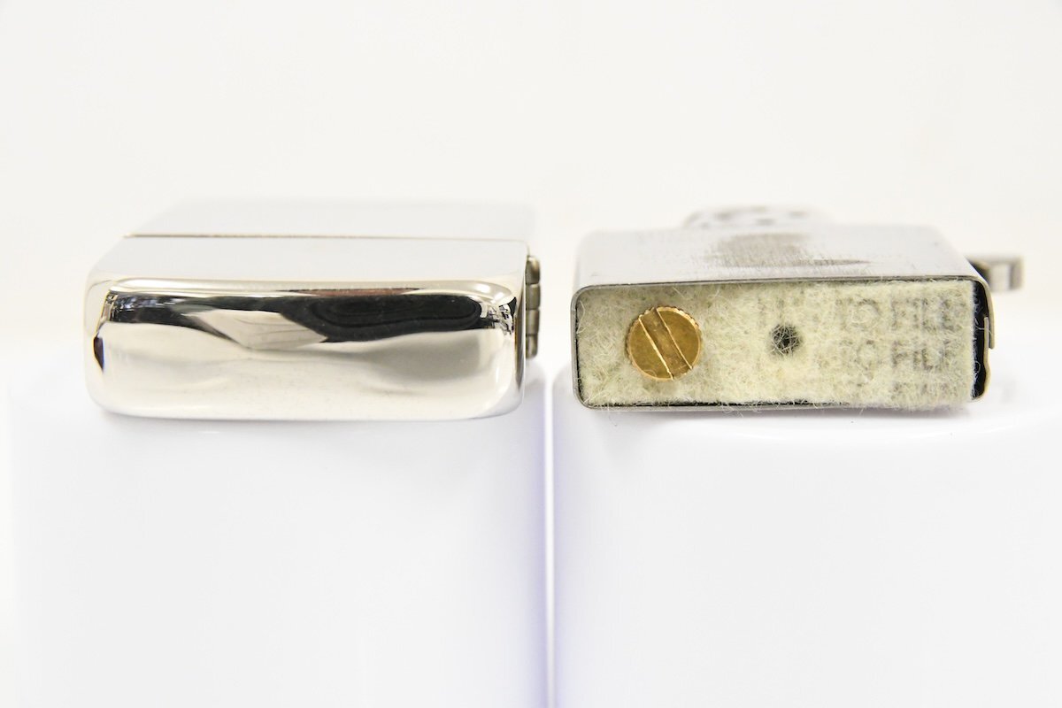 Zippo ジッポー 1941REPLICA レプリカ 鏡面仕上げ シリアル入り 革ケース付き オイルライター 喫煙具 20793034の画像8