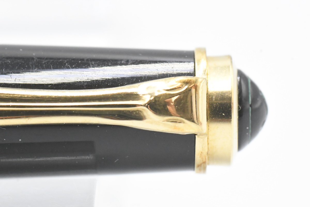 Pelikan ペリカン Souveran スーべレーン #400 太さ:EF 14C-585 グリーンストライプ 万年筆 20791171の画像9