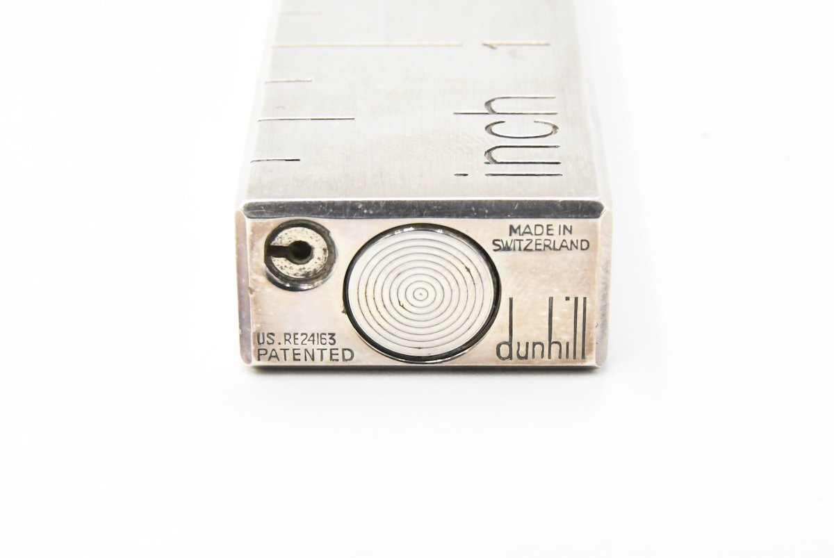 dunhill ダンヒル US.RE24163 卓上 ガスライター ロング 定規 喫煙具 20792509の画像9