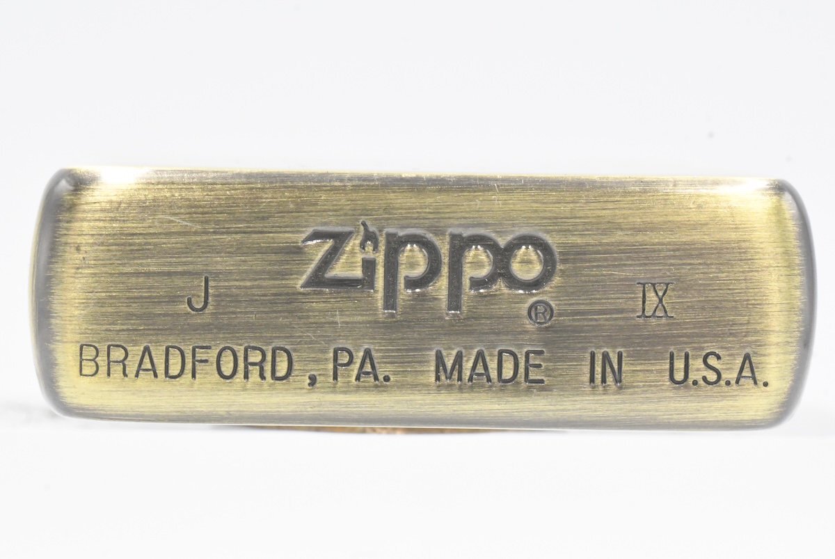 ZIPPO ジッポー ANTIQUE COIN 1859-1909 オイルライター 喫煙具 20792814の画像6