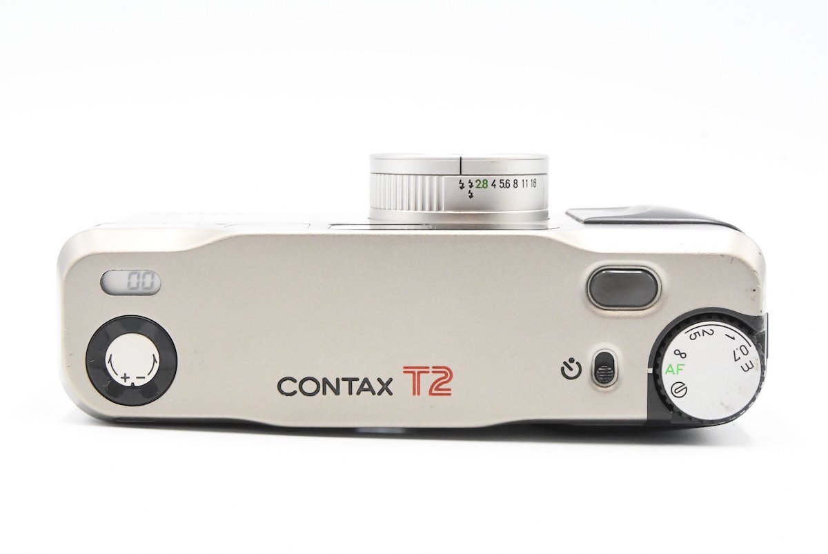 CONTAX コンタックス T2 / Carl Zeiss Sonnar 38mm F2.8 T* チタンシルバー フィルムカメラ 20788126の画像4