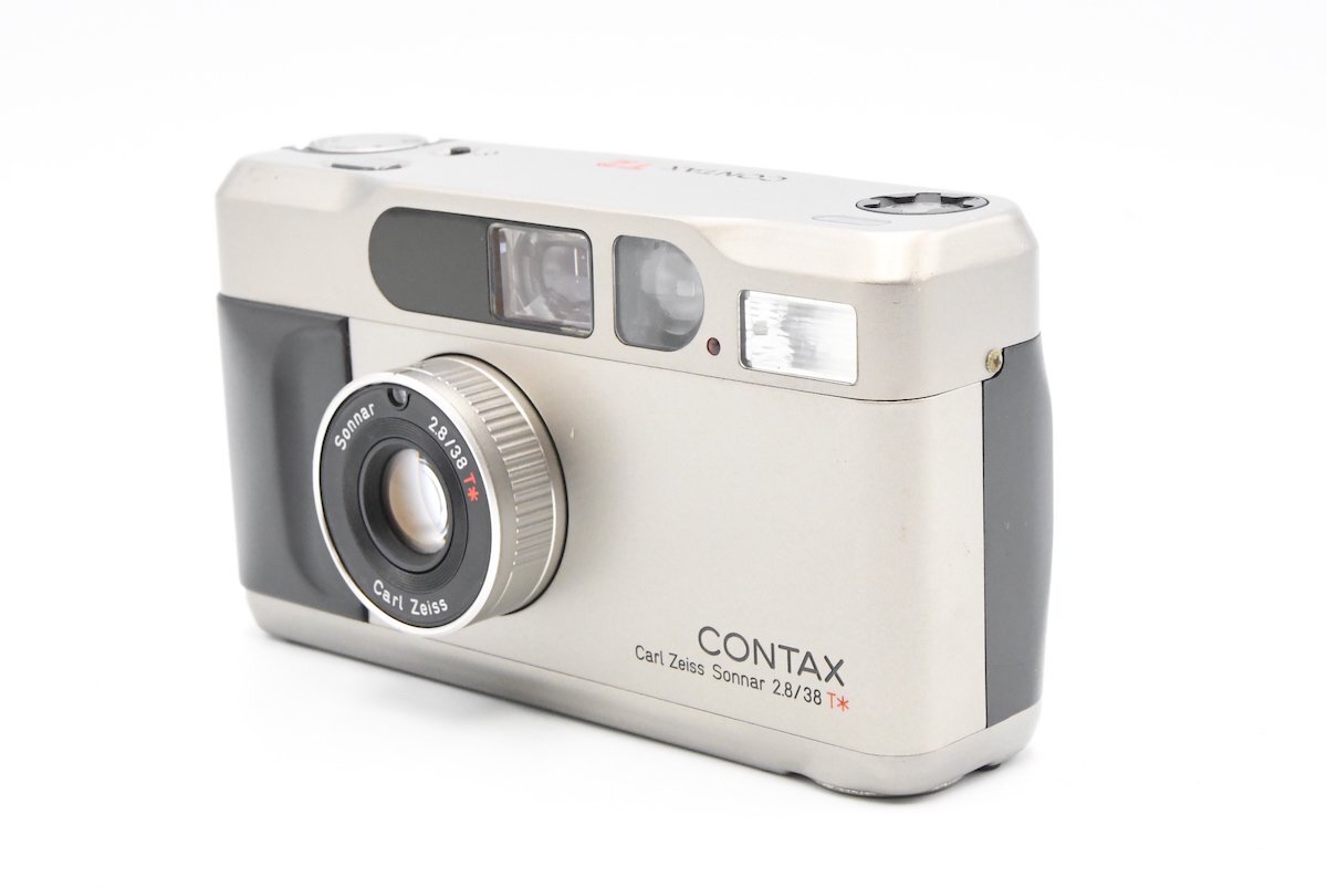 CONTAX コンタックス T2 / Carl Zeiss Sonnar 38mm F2.8 T* チタンシルバー フィルムカメラ 20788126の画像7