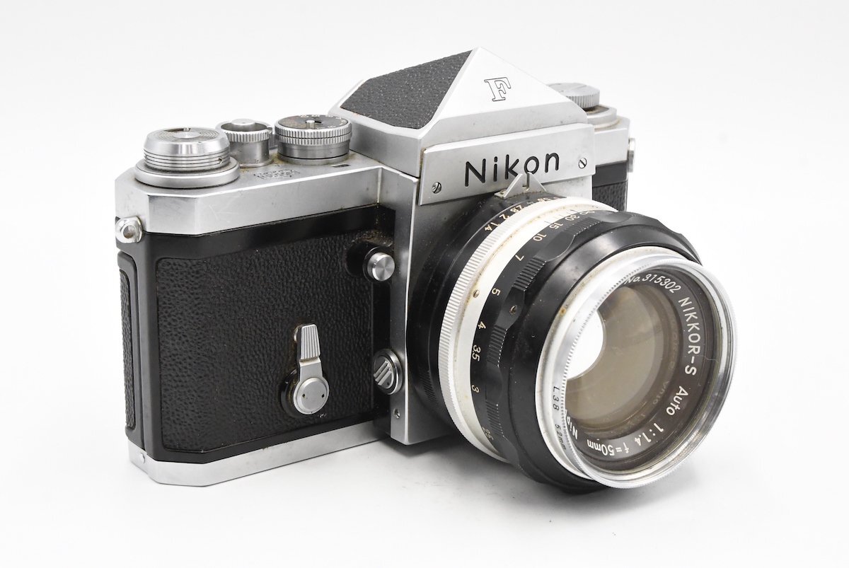 Nikon ニコン F アイレベル 646万台 前期型 富士山マーク + 非AI Nikkor-S Auto 50mm F1.4 20788447の画像6