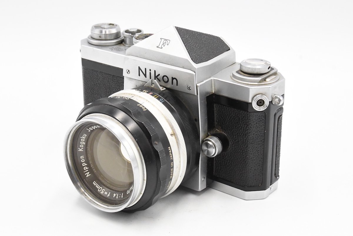 Nikon ニコン F アイレベル 646万台 前期型 富士山マーク + 非AI Nikkor-S Auto 50mm F1.4 20788447の画像7