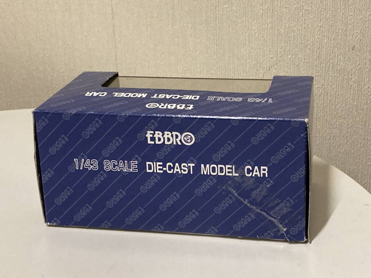 送料無料 EBBRO 1/43 ホンダNSX タイプR NA1 チャンピオンシップホワイト エブロ NSX-R TYPE R  ミニカー 模型の画像4